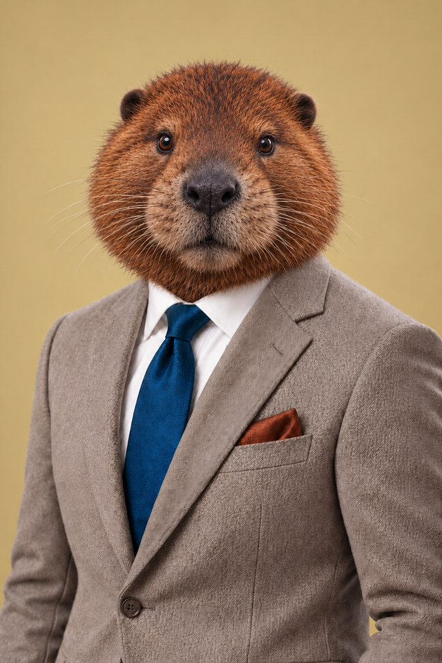 Rendered animal portrait representing engineering